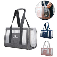 Portable Pet Adventure Backpack: Stylish And Spacious Dog And Cat