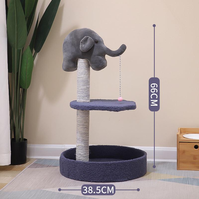 Ultimate Cat Adventure Playground With Built-In Litter Box
