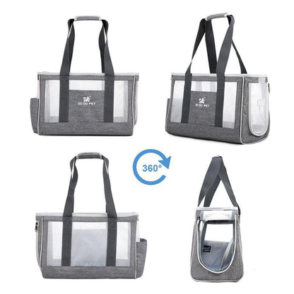 Portable Pet Adventure Backpack: Stylish And Spacious Dog And Cat
