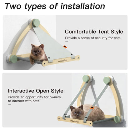 Luxury Cat Hammock Window Seat - The Perfect Sunny Spot For Your