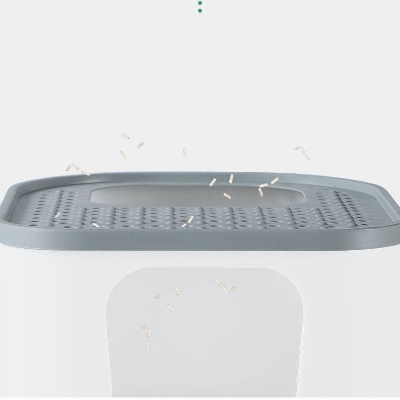 Splashguard Cat Litter Basin - Stylish And Practical Closed Design